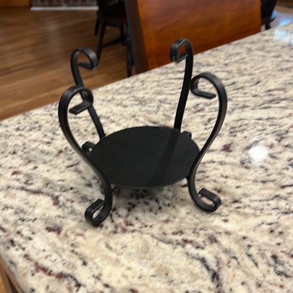Yankee candle candle holder wrought iron
